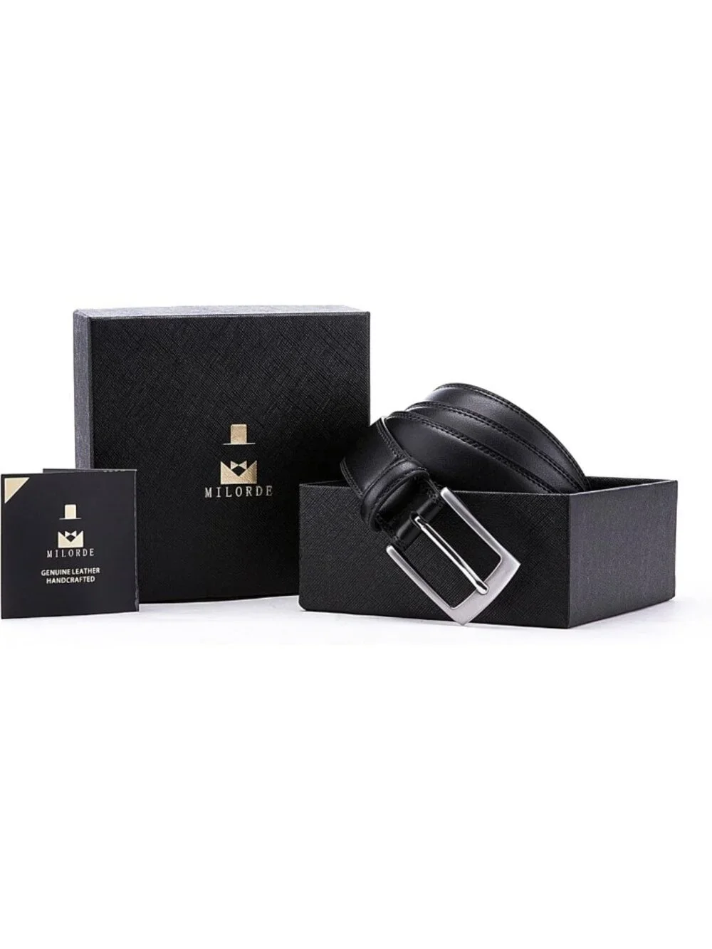 Genuine Leather Dress Belt for Men | Handmade 100% Cow Leather, Fashionable